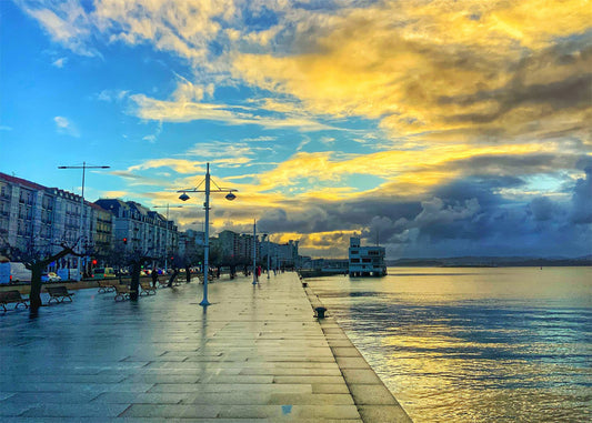 Cuadro Paseo marítimo de Santander
