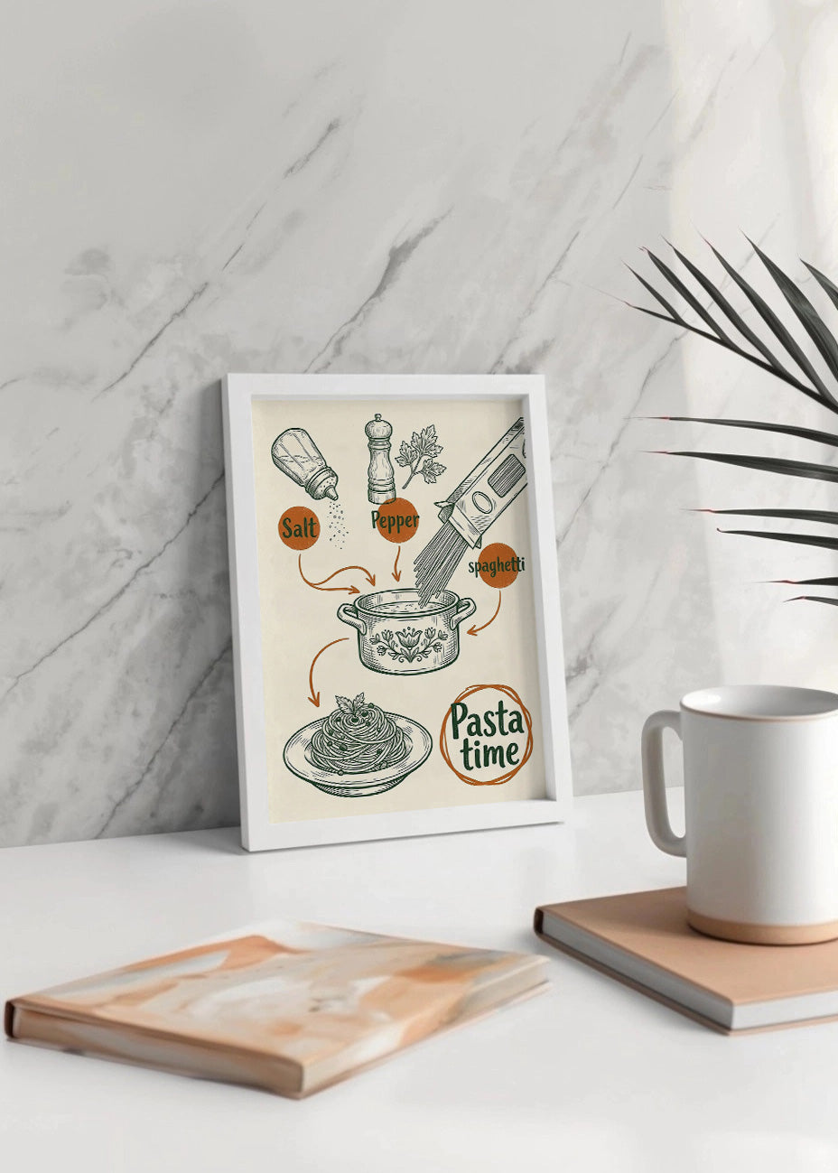Cuadro Pasta time - Decoración de cocina