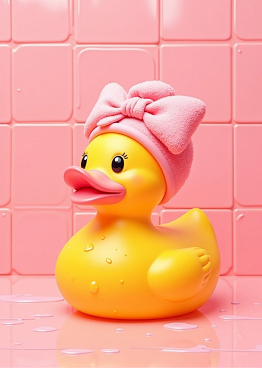 Cuadro Patito de baño