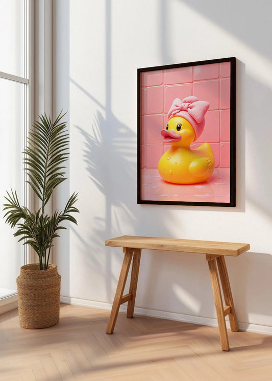 Cuadro Patito de baño