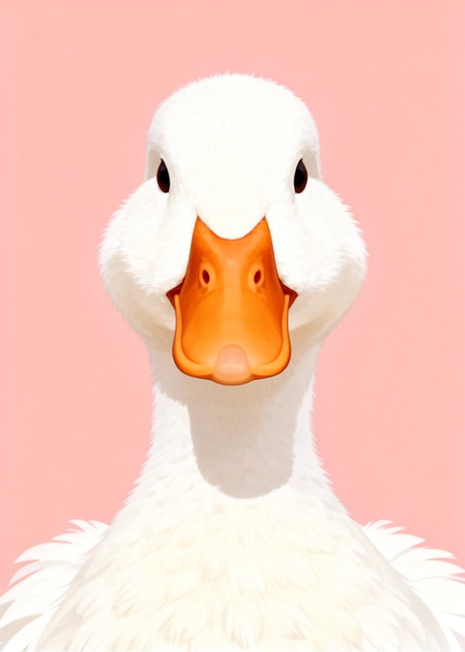 Cuadro Pato mirándote