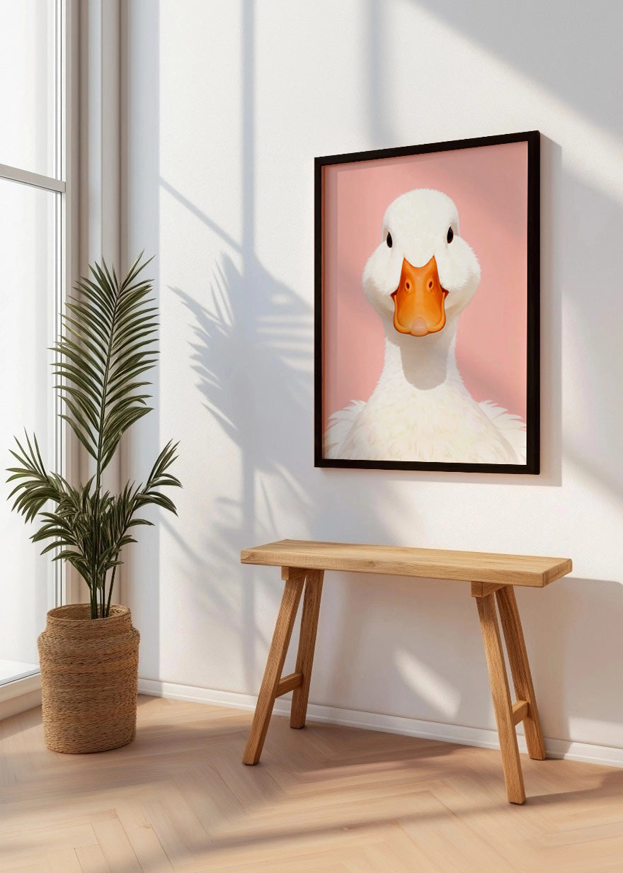 Cuadro Pato mirándote