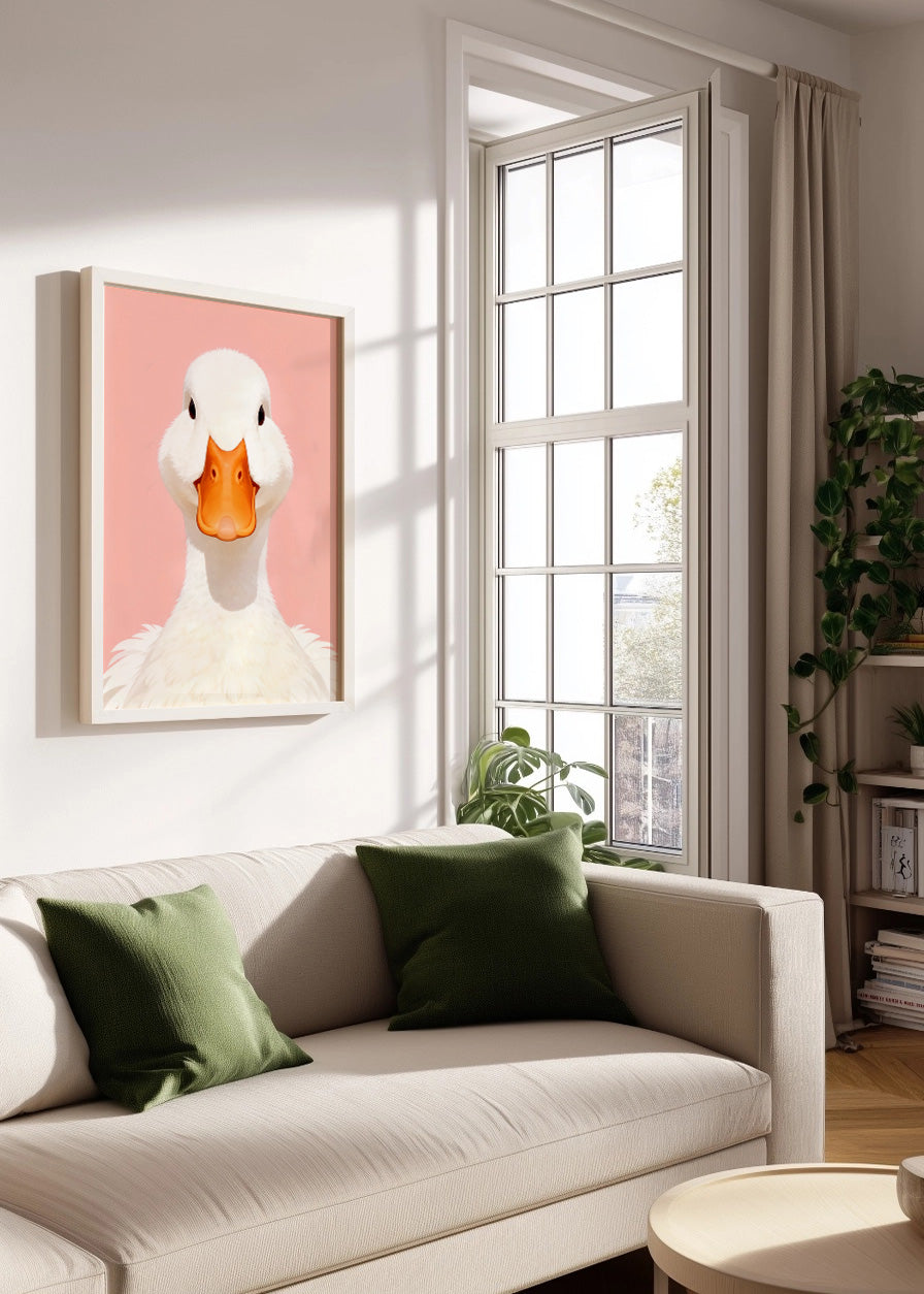 Cuadro Pato mirándote