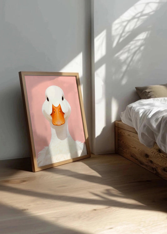 Cuadro Pato mirándote