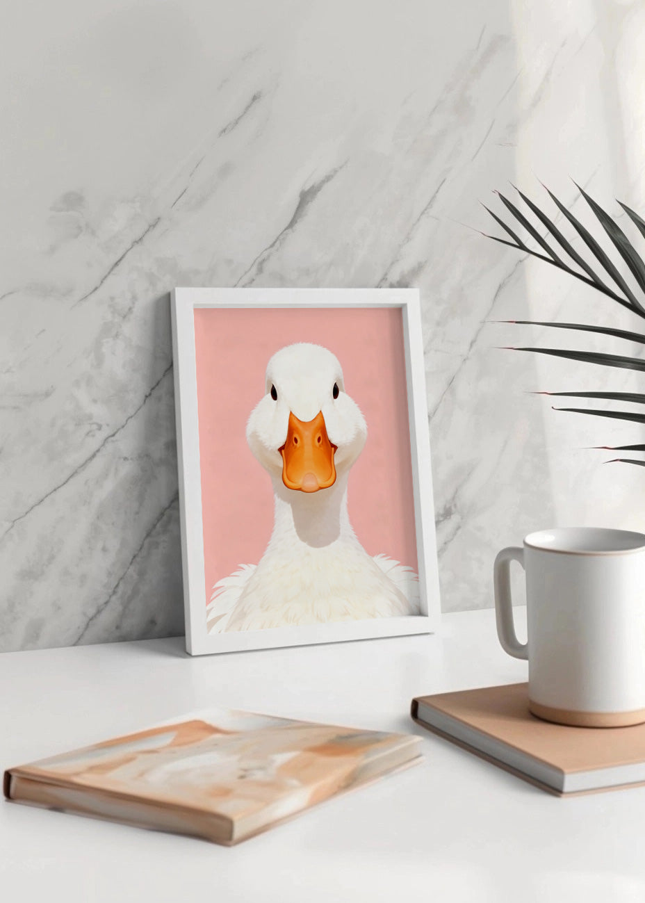 Cuadro Pato mirándote