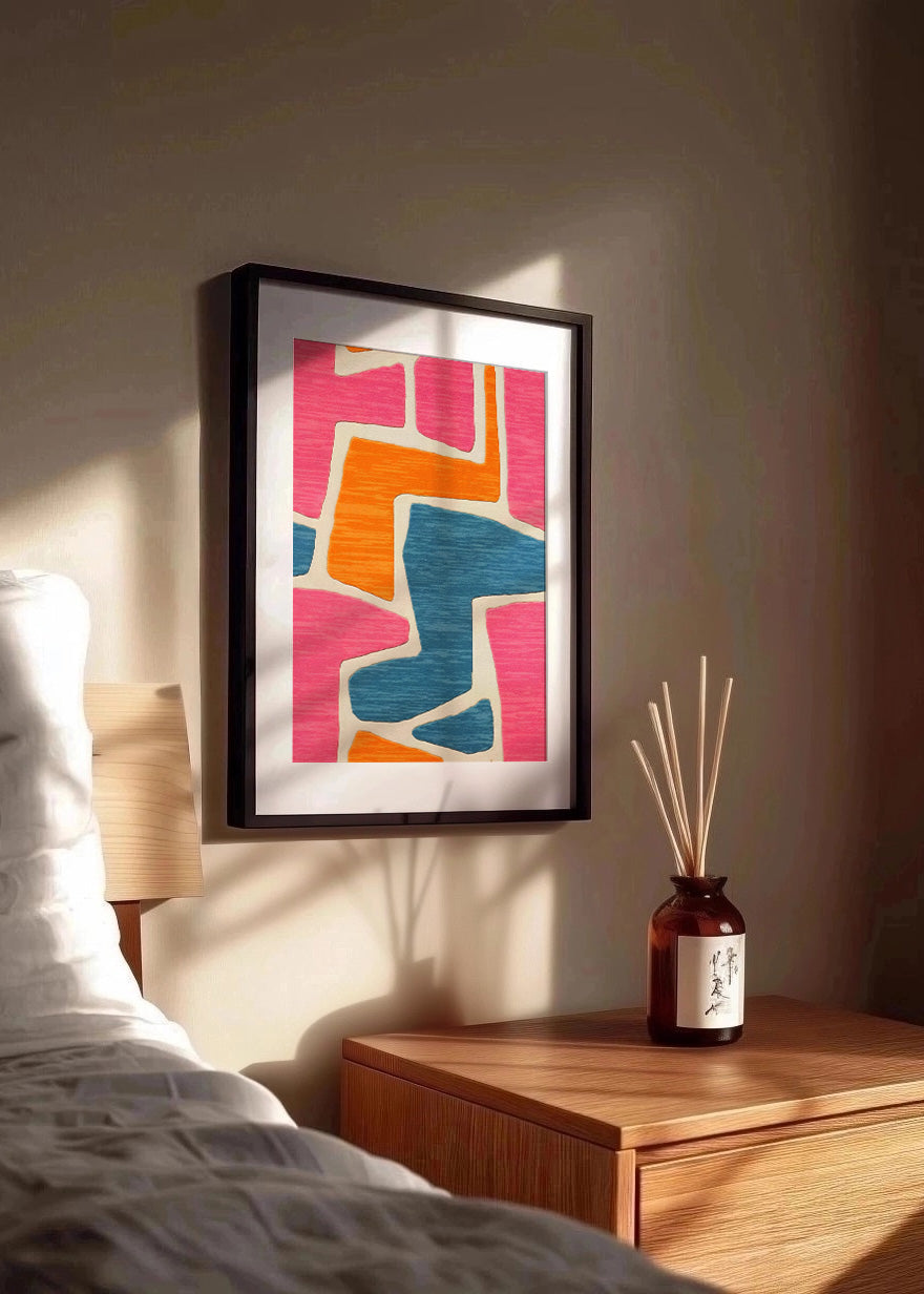 Cuadro ​Patrón geometico