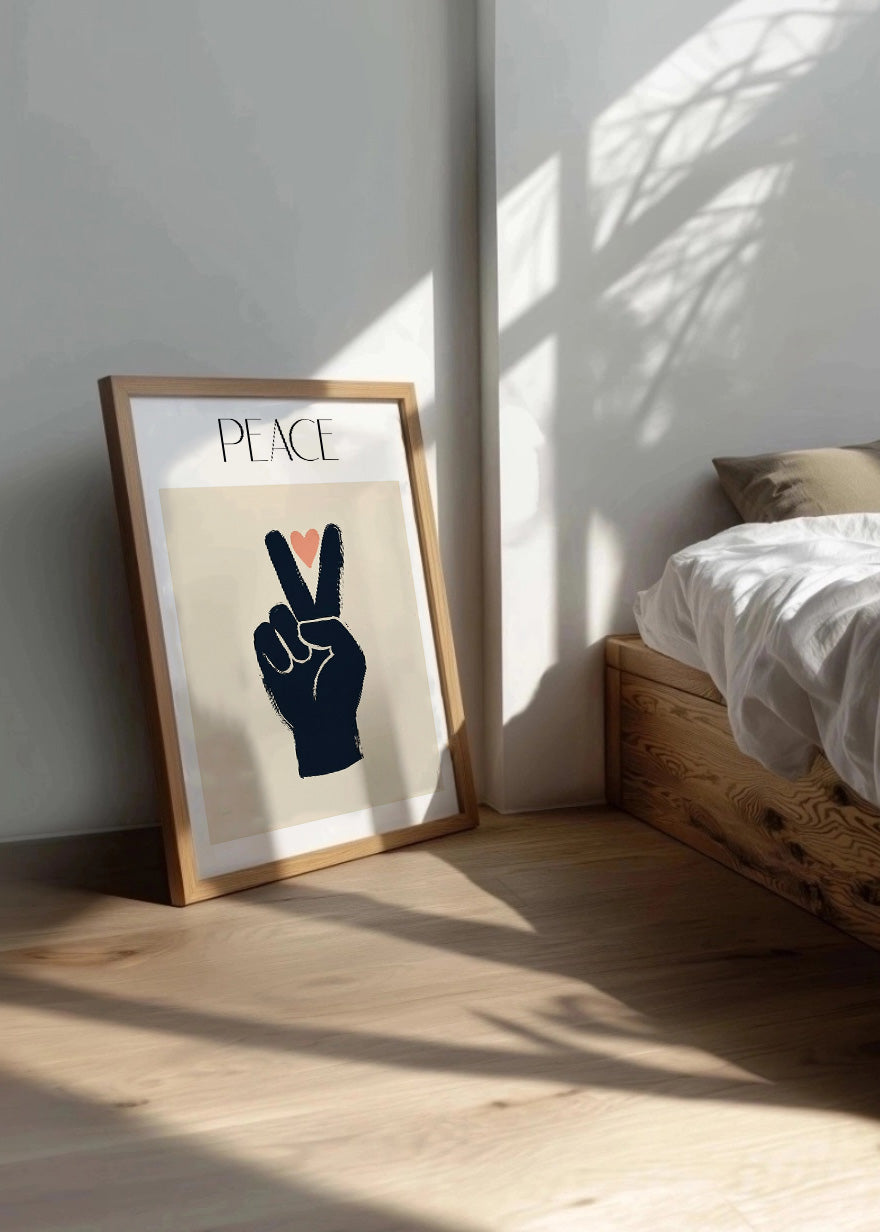 Cuadro Paz y amor