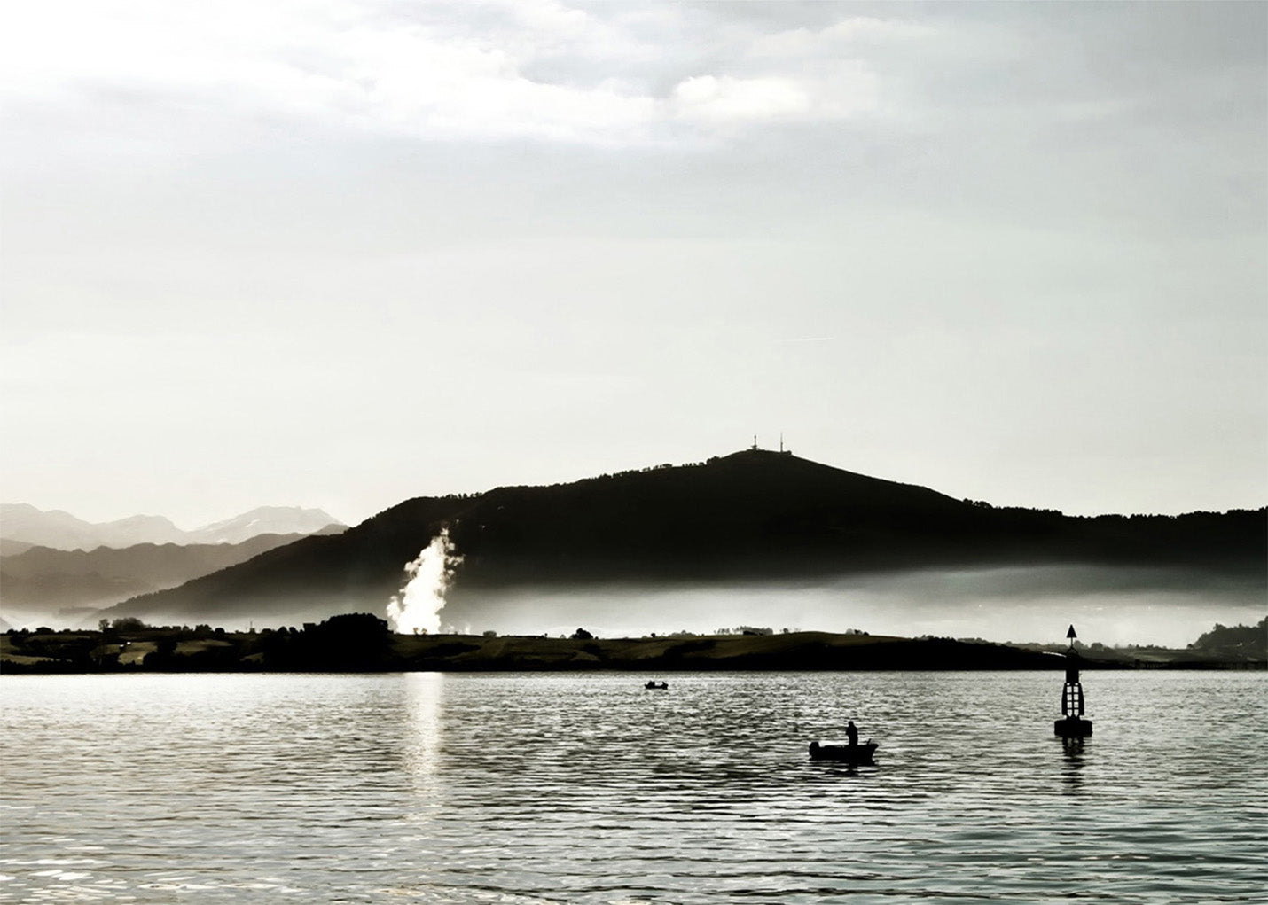 Cuadro ​Peñacarbarga y la bahía