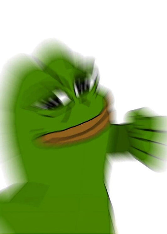 Cuadro Pepe Frog punch