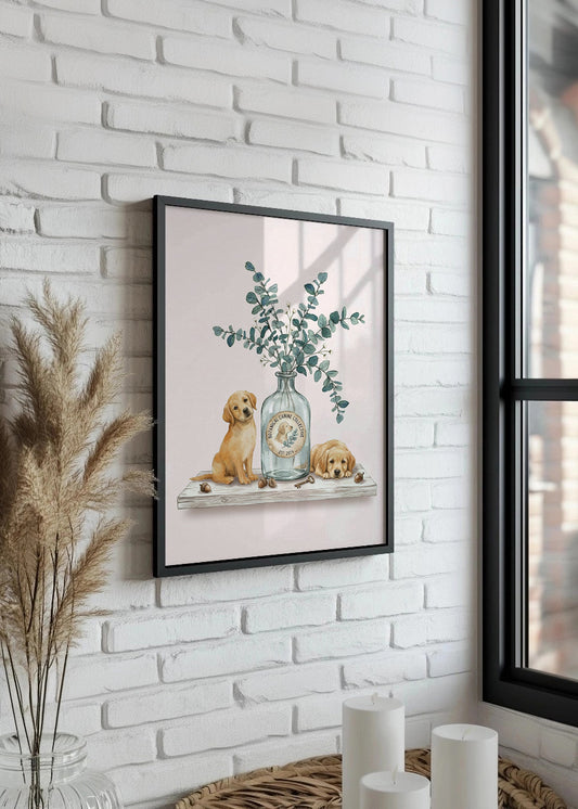 Cuadro Perritos súper cuquis