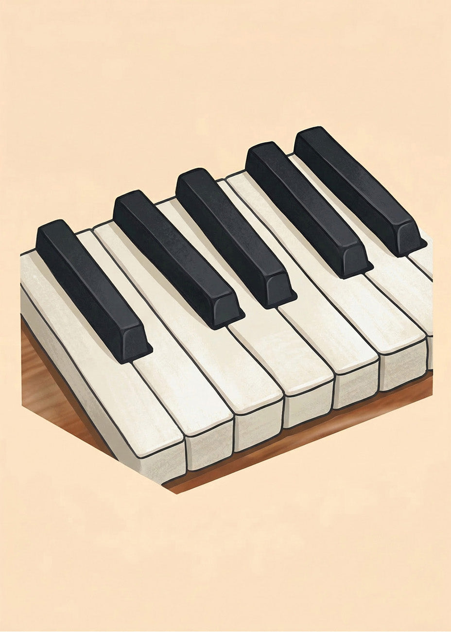 Cuadro Piano piano