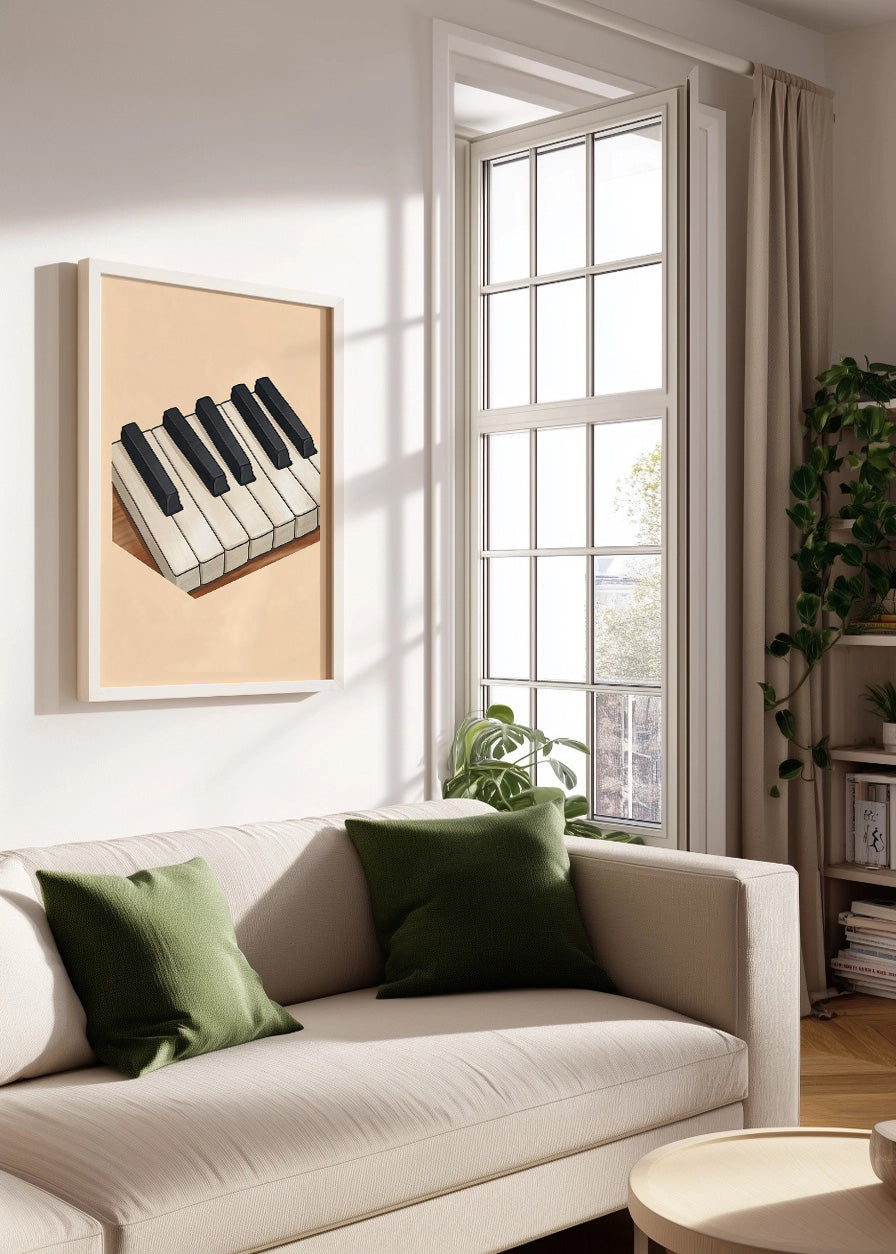 Cuadro Piano piano
