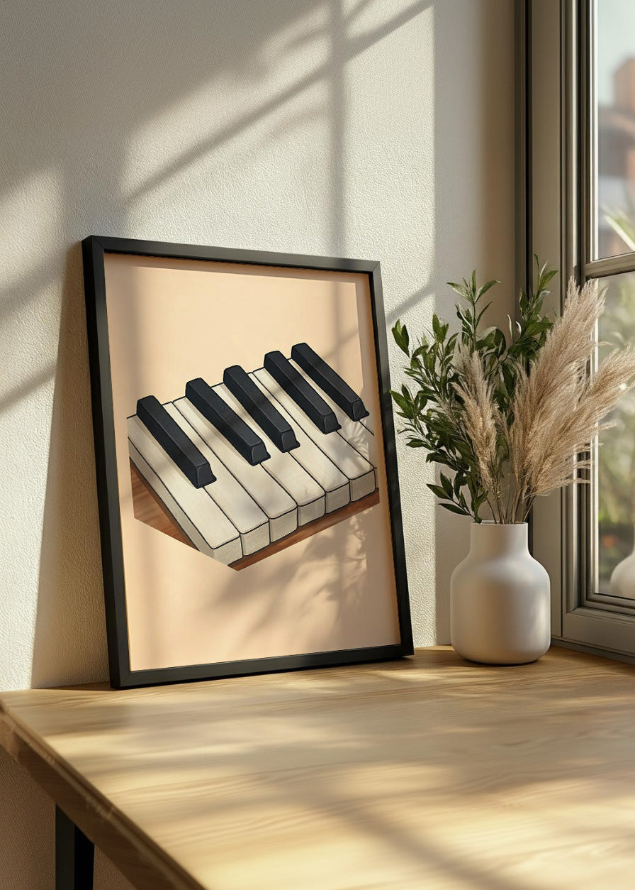 Cuadro Piano piano