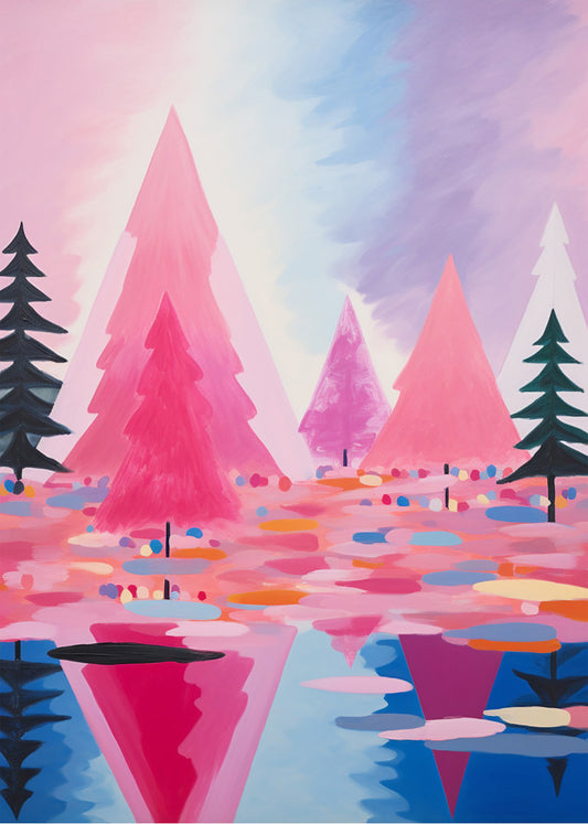 Cuadro ​Pink Christmas