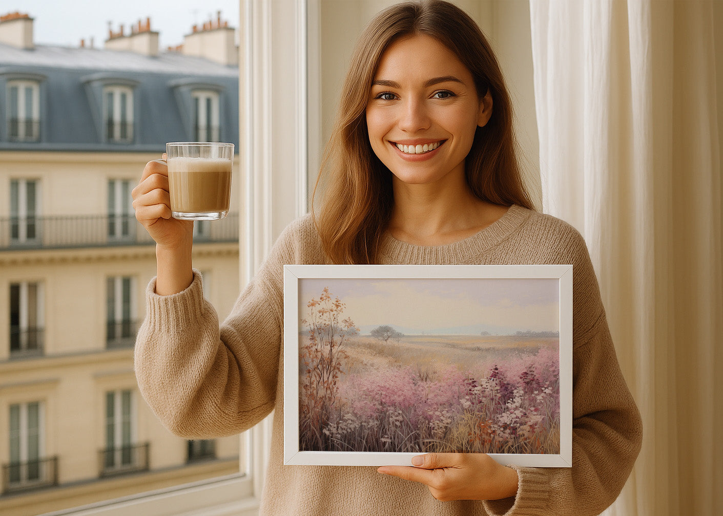 Cuadro ​Pink lands