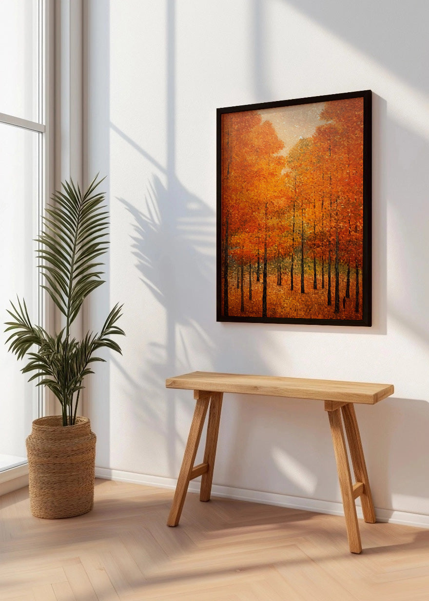 Cuadro ​Pinos de otoño