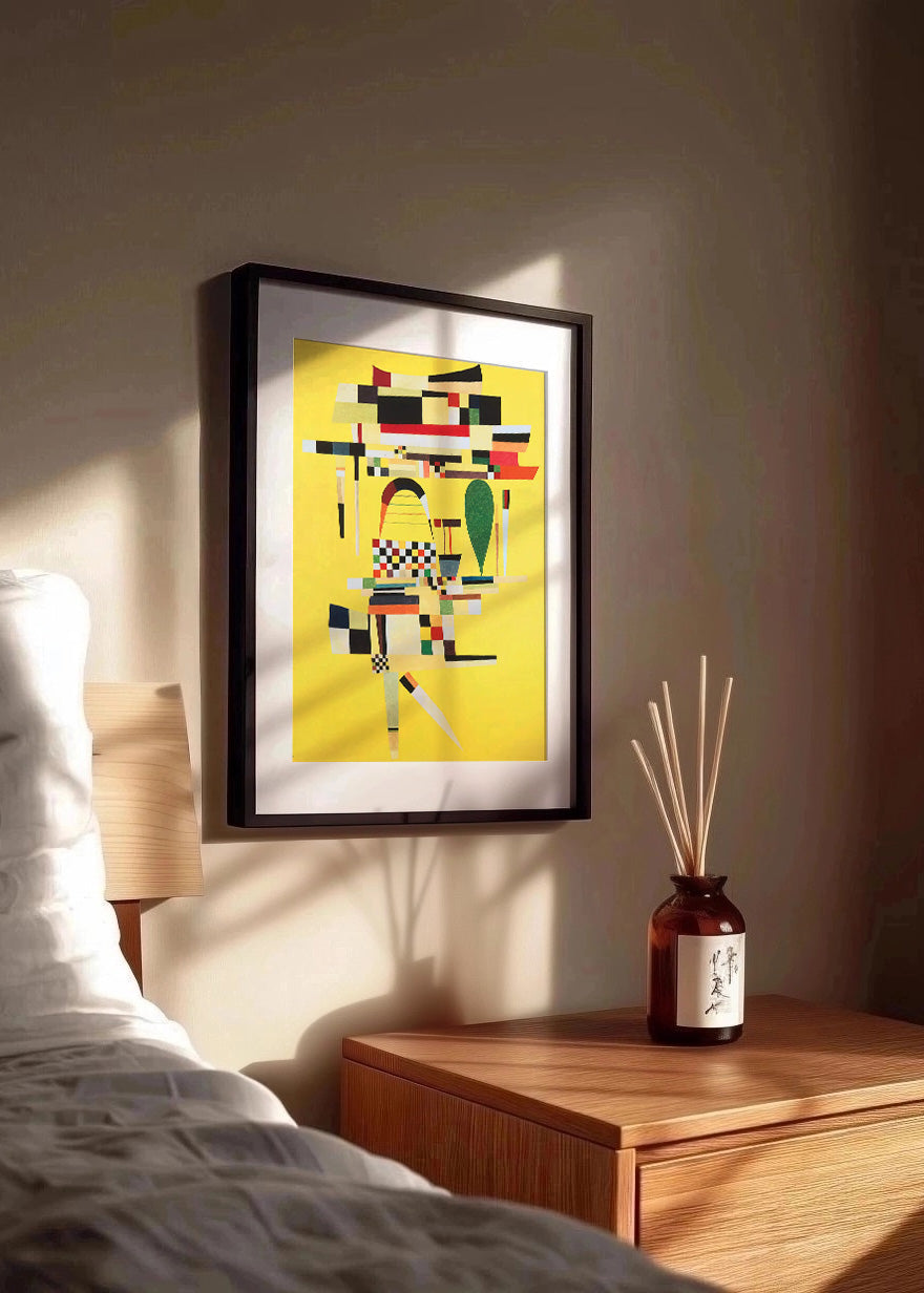 Cuadro Pintura amarilla (Kandinsky)