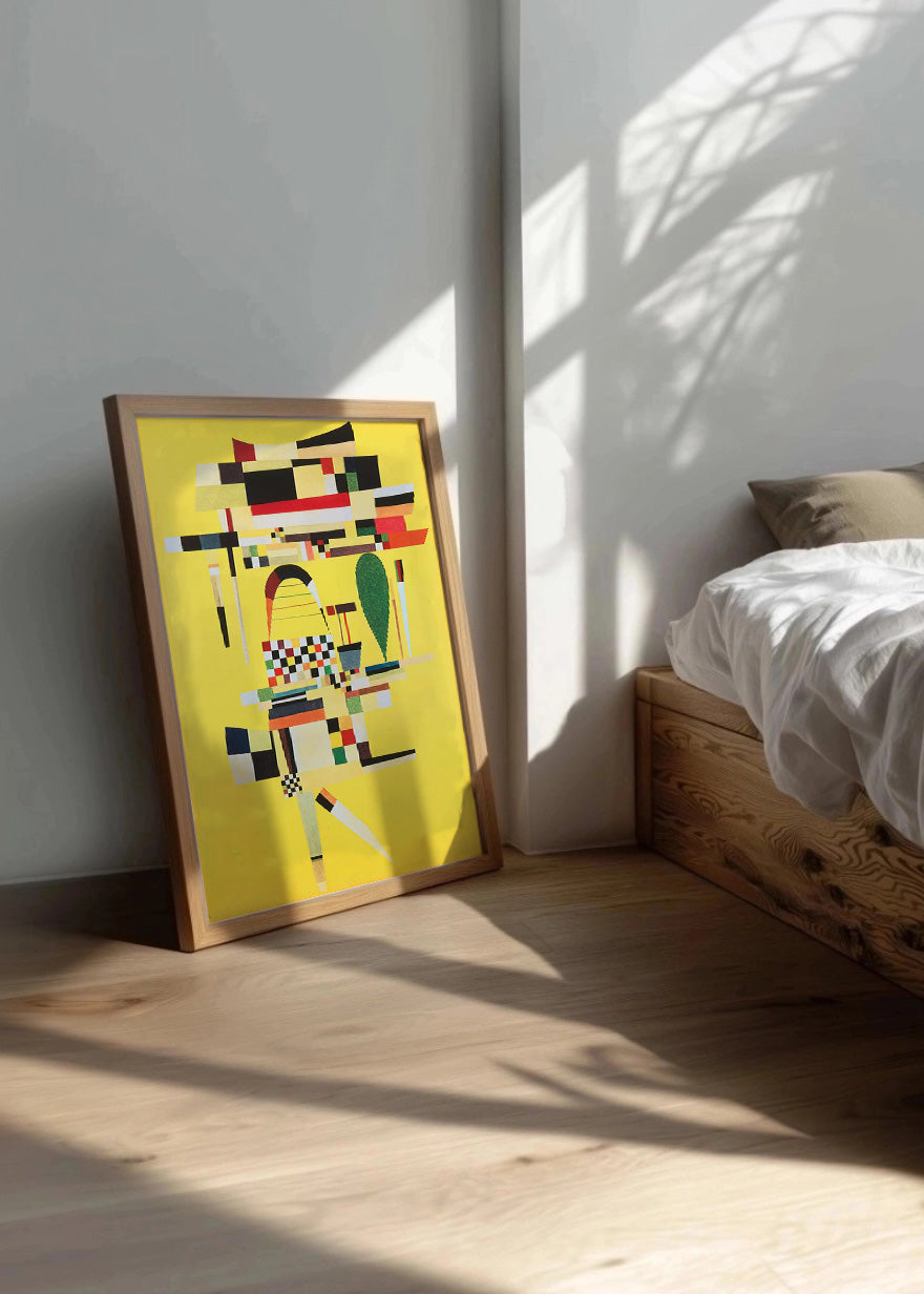 Cuadro Pintura amarilla (Kandinsky)