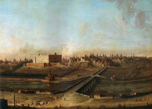Cuadro Pintura del Palacio Real (Antonio Joli)
