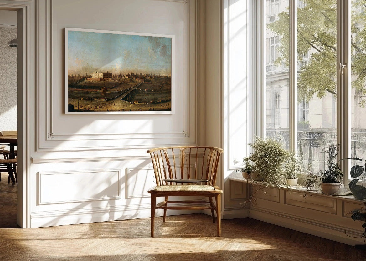 Cuadro Pintura del Palacio Real (Antonio Joli)
