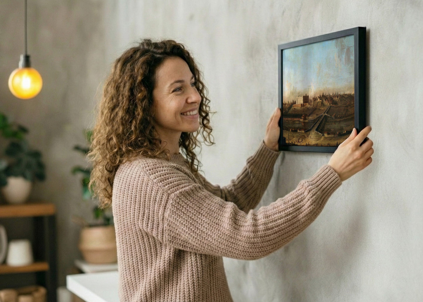 Cuadro Pintura del Palacio Real (Antonio Joli)