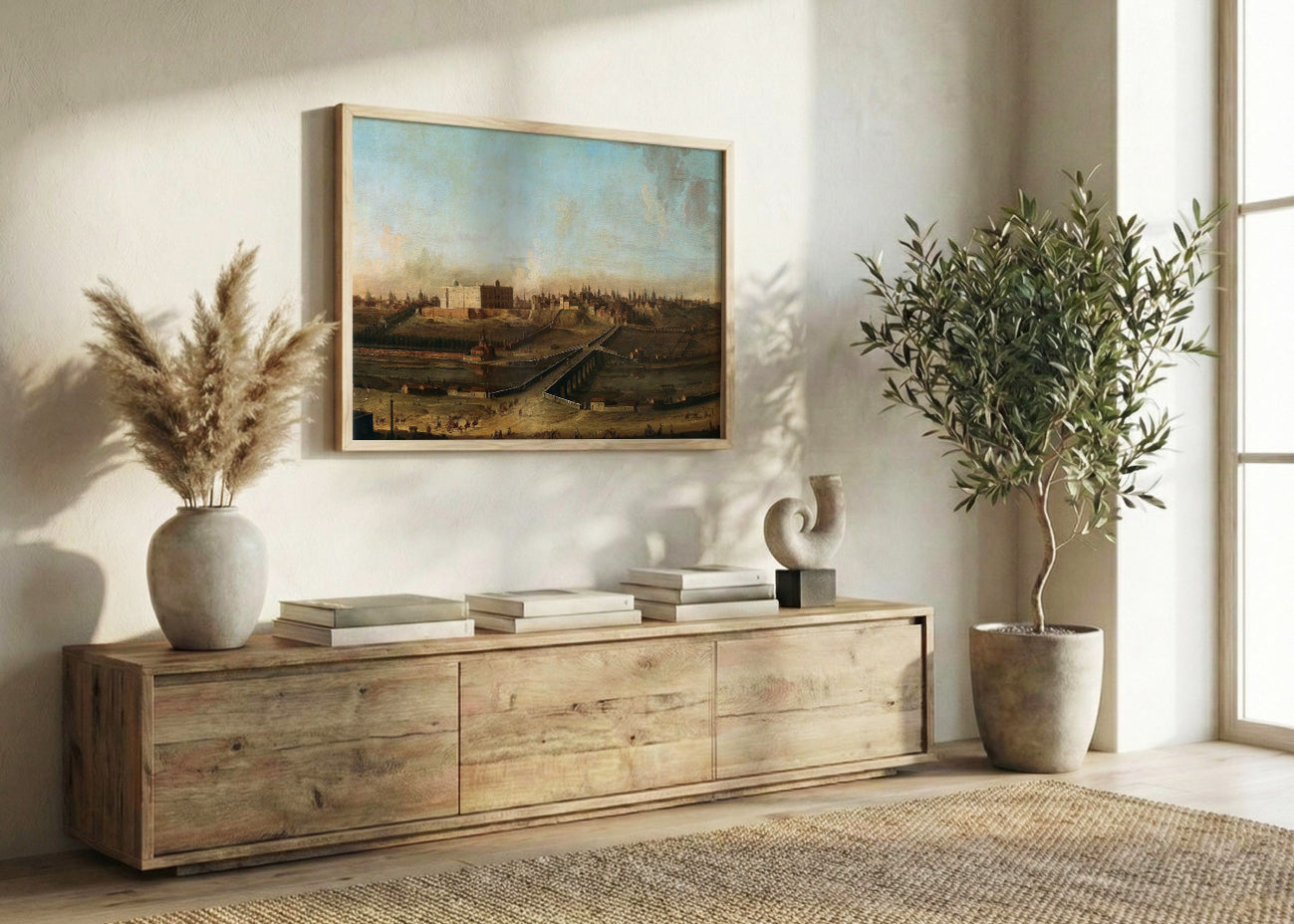 Cuadro Pintura del Palacio Real (Antonio Joli)