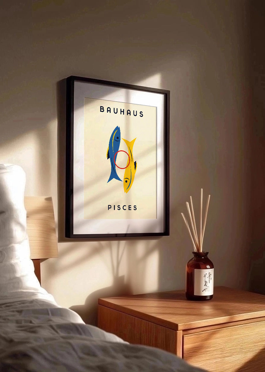 Cuadro Piscis Bauhaus
