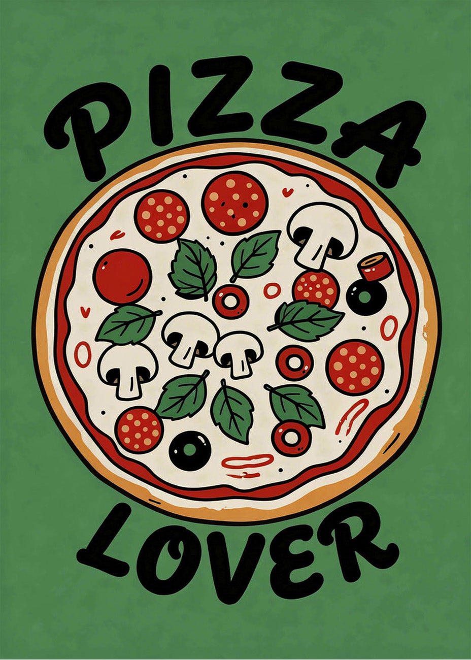 Cuadro Pizza lover de cocina