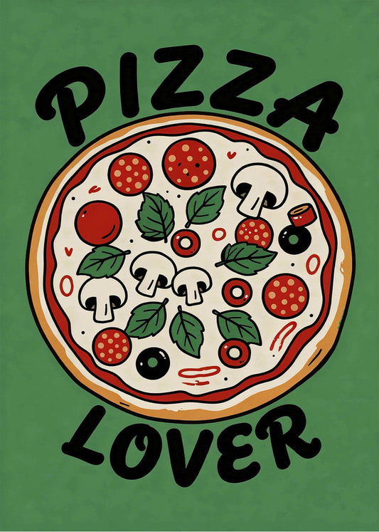 Cuadro Pizza lover de cocina