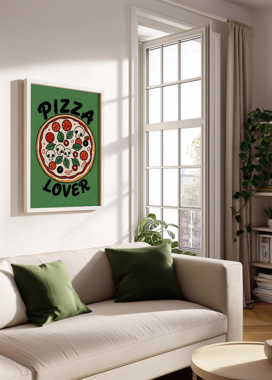 Cuadro Pizza lover de cocina