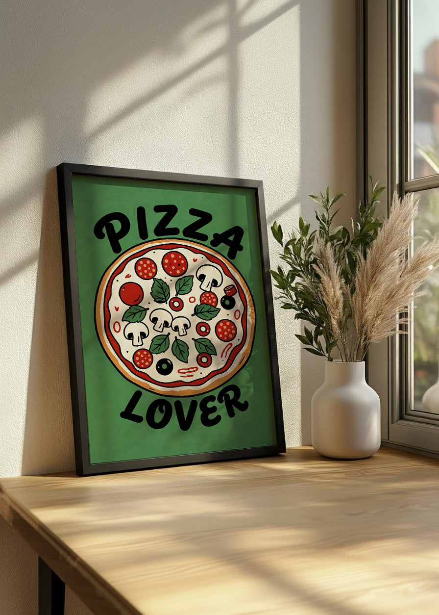 Cuadro Pizza lover de cocina
