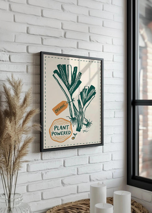 Cuadro Plant powered - Decoración de cocina