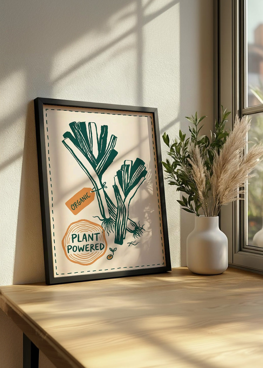 Cuadro Plant powered - Decoración de cocina