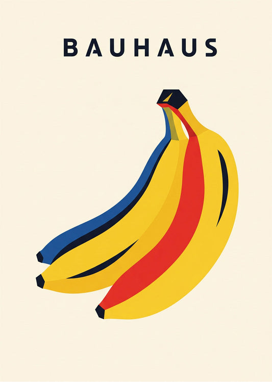 Cuadro Plátanos Bauhaus