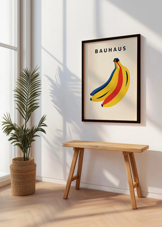 Cuadro Plátanos Bauhaus