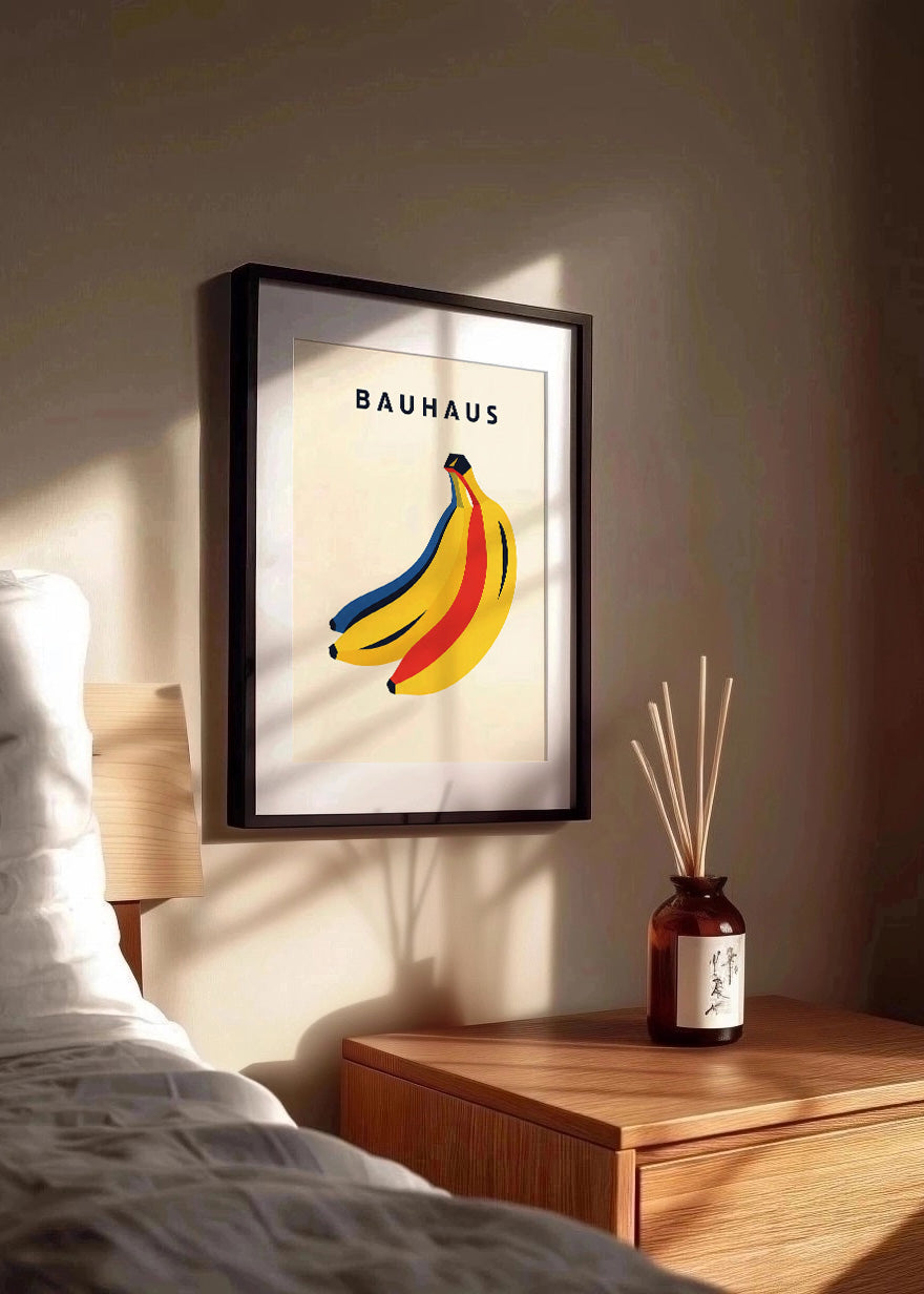 Cuadro Plátanos Bauhaus