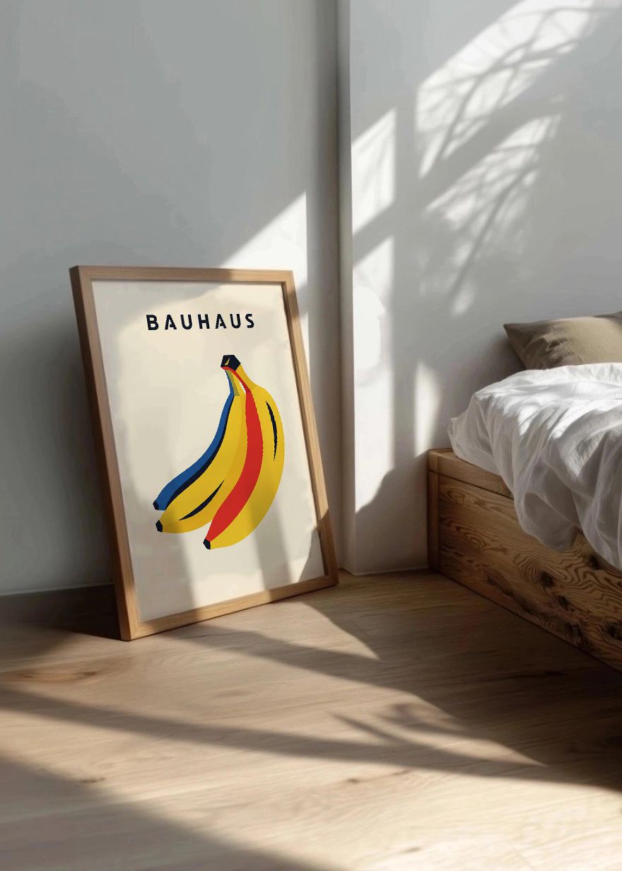 Cuadro Plátanos Bauhaus