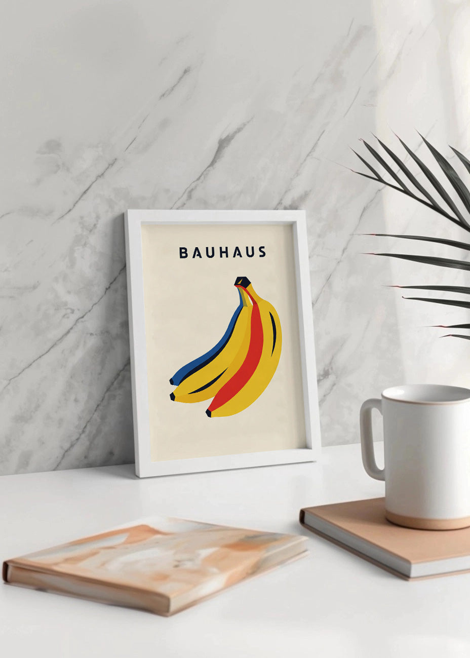 Cuadro Plátanos Bauhaus