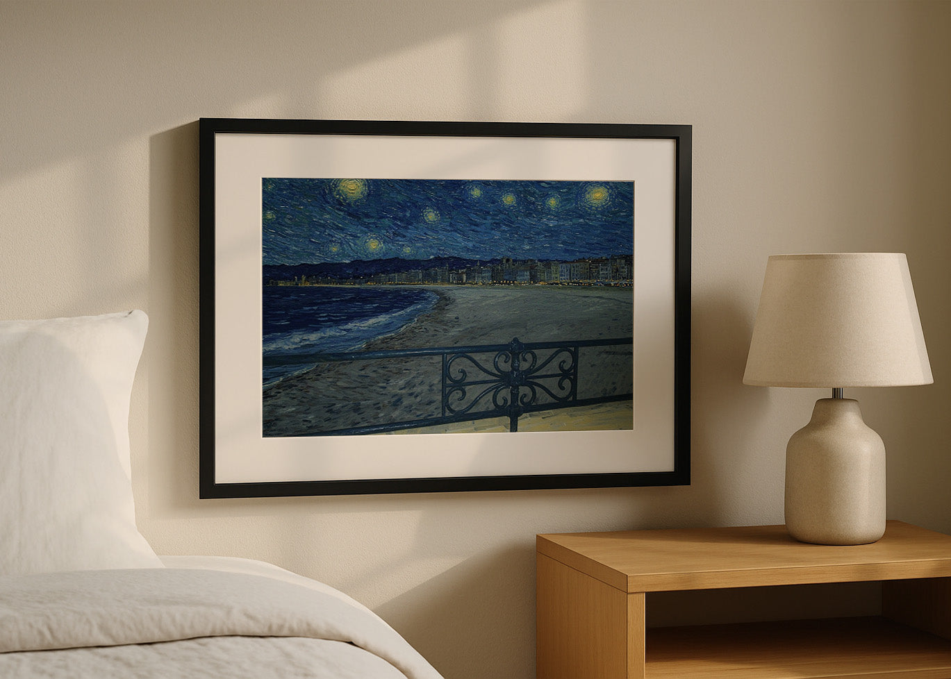 Cuadro ​Playa de Santander El Sardinero - Van Gogh