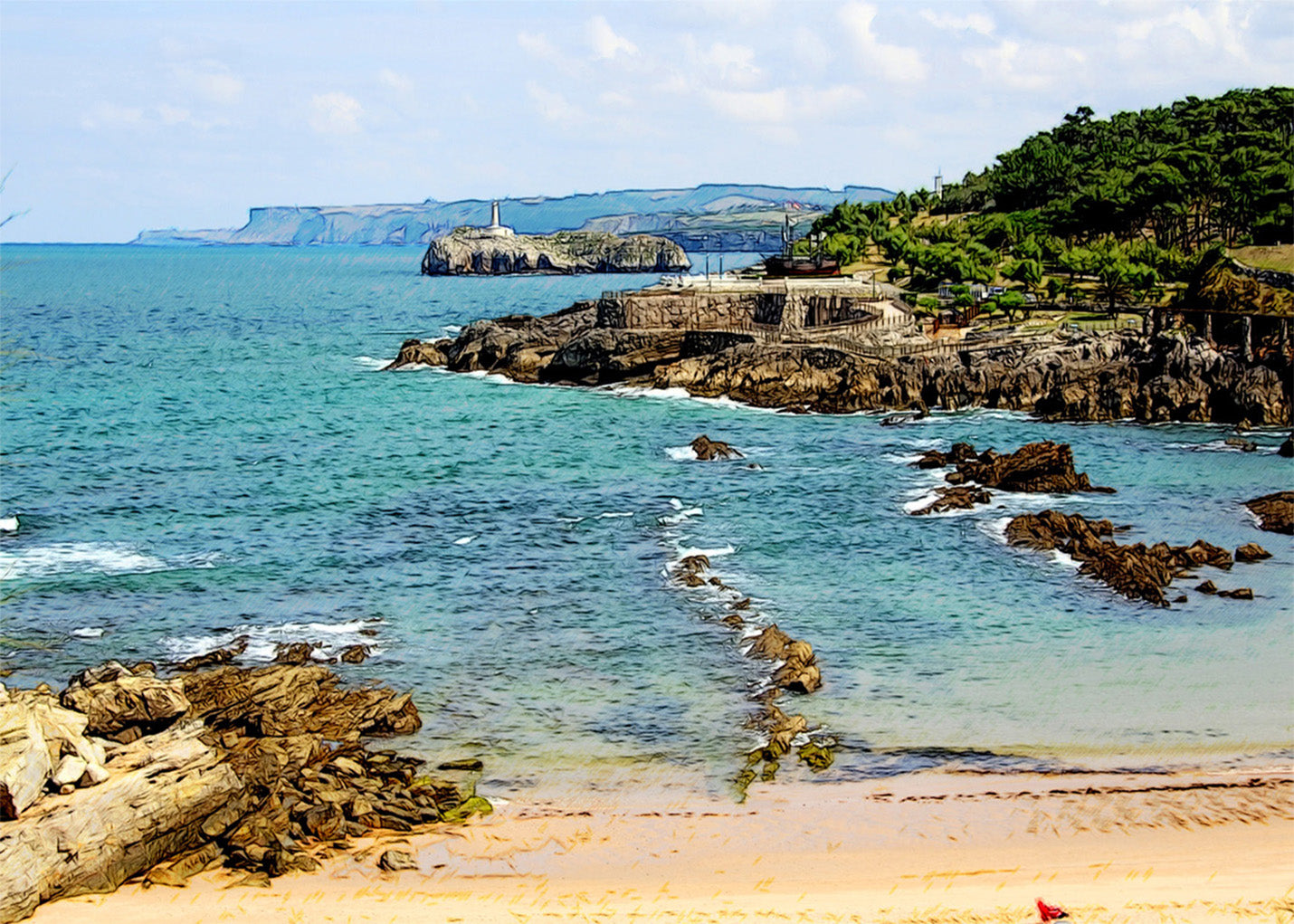 Cuadro ​Playa el Camello