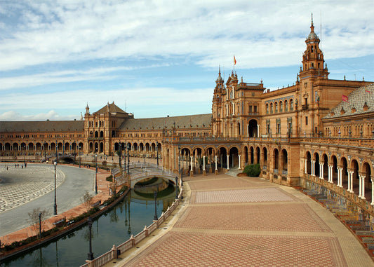 Cuadro ​Plaza España de Sevilla