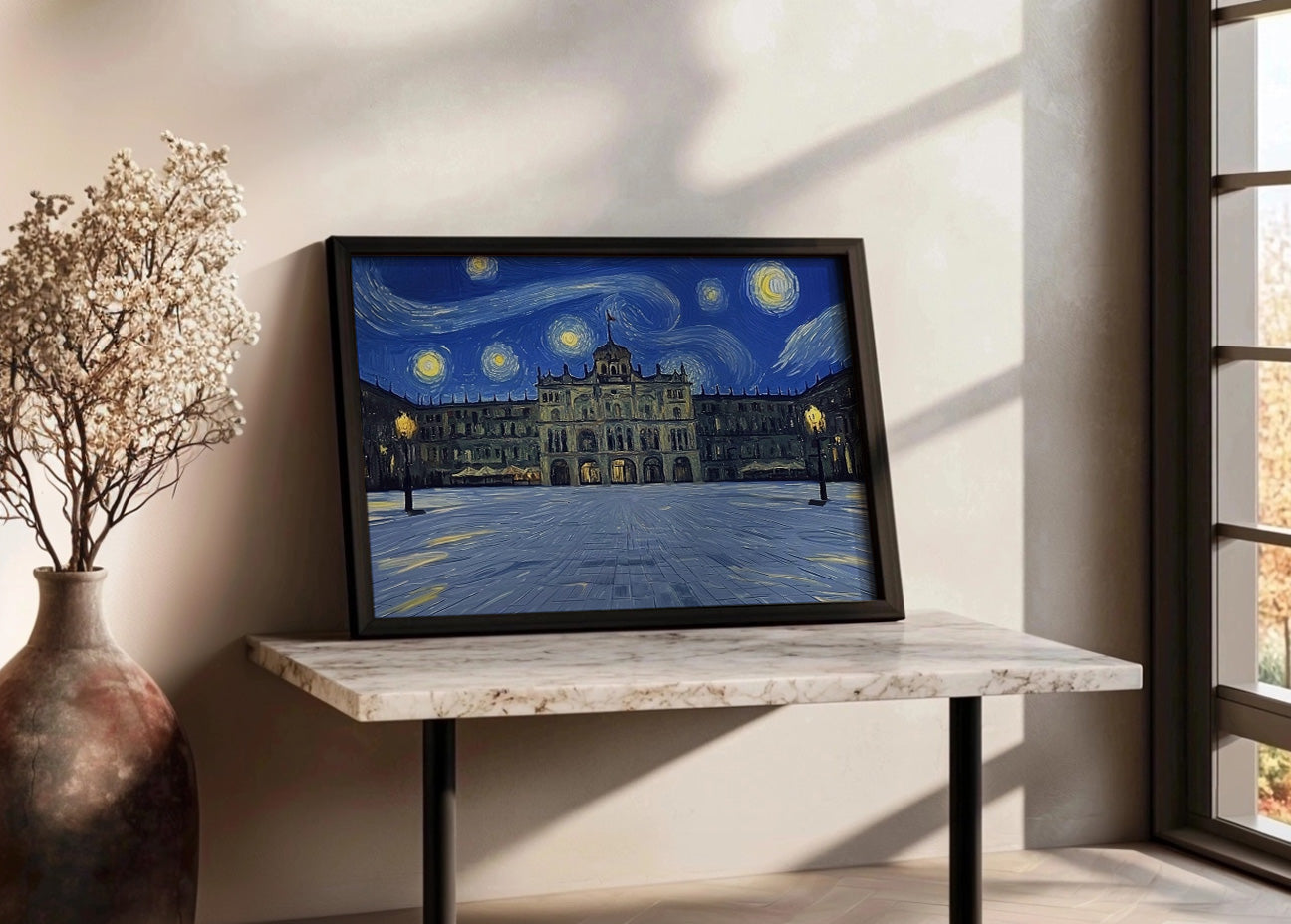 Cuadro ​Plaza Mayor de Salamanca - Van Gogh