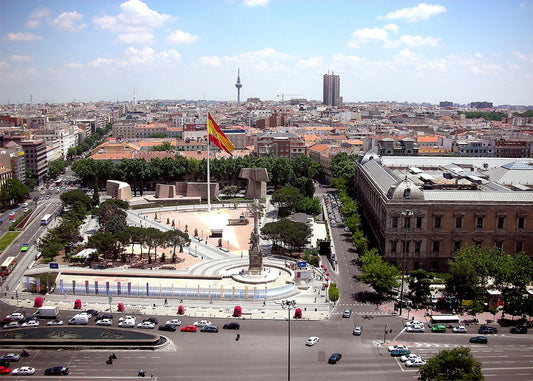 Cuadro Plaza de Colón (Enrique Dans, CC BY 2.0)