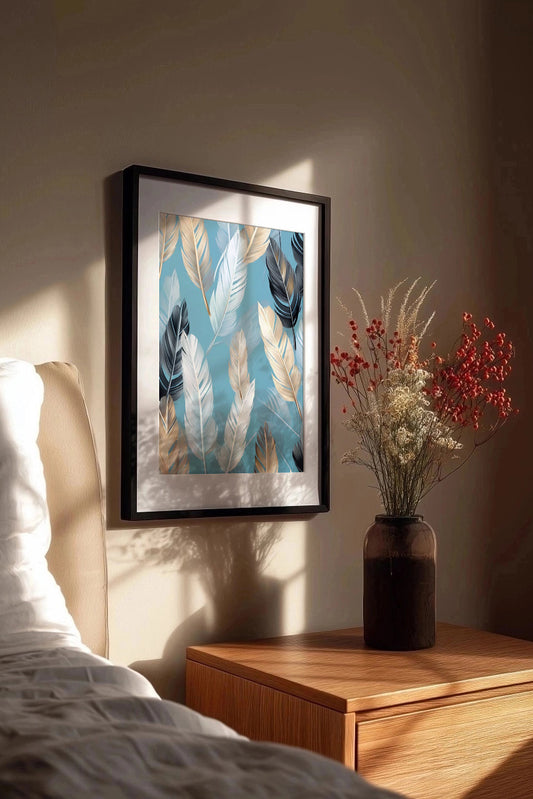 Cuadro de ​Plumas Nodic - Fine Artic