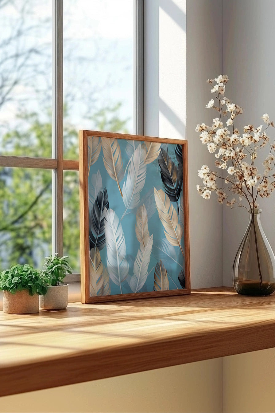 Cuadro de ​Plumas Nodic - Fine Artic