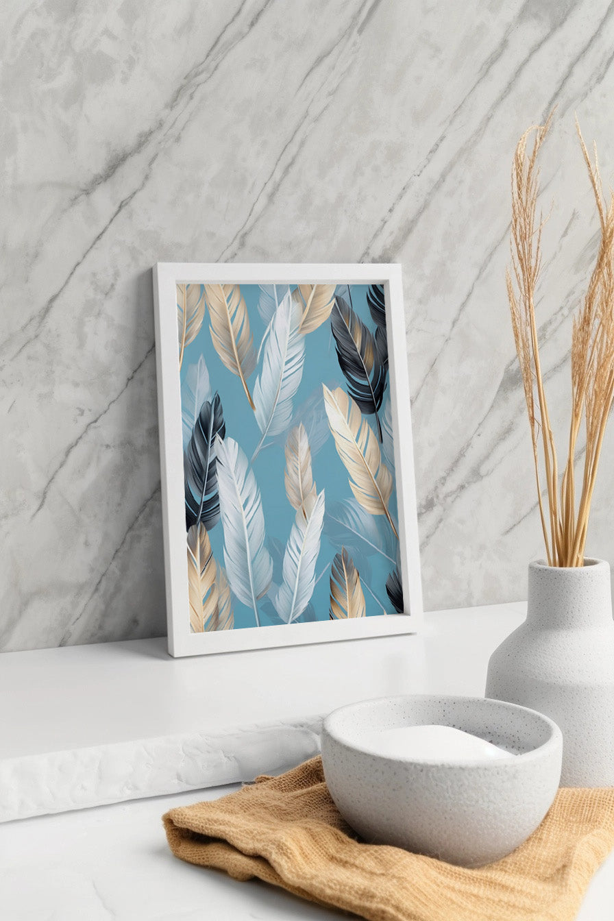 Cuadro de ​Plumas Nodic - Fine Artic