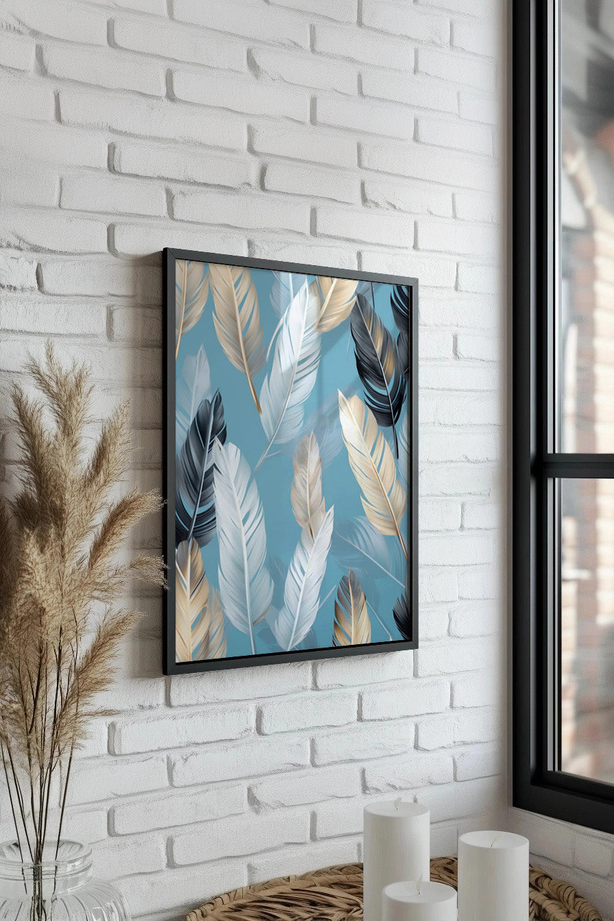 Cuadro de ​Plumas Nodic - Fine Artic