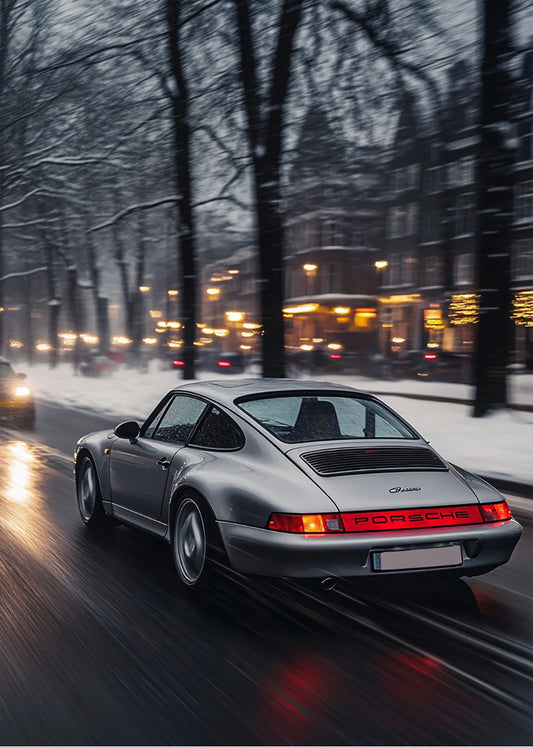Cuadro ​Porche deportivo