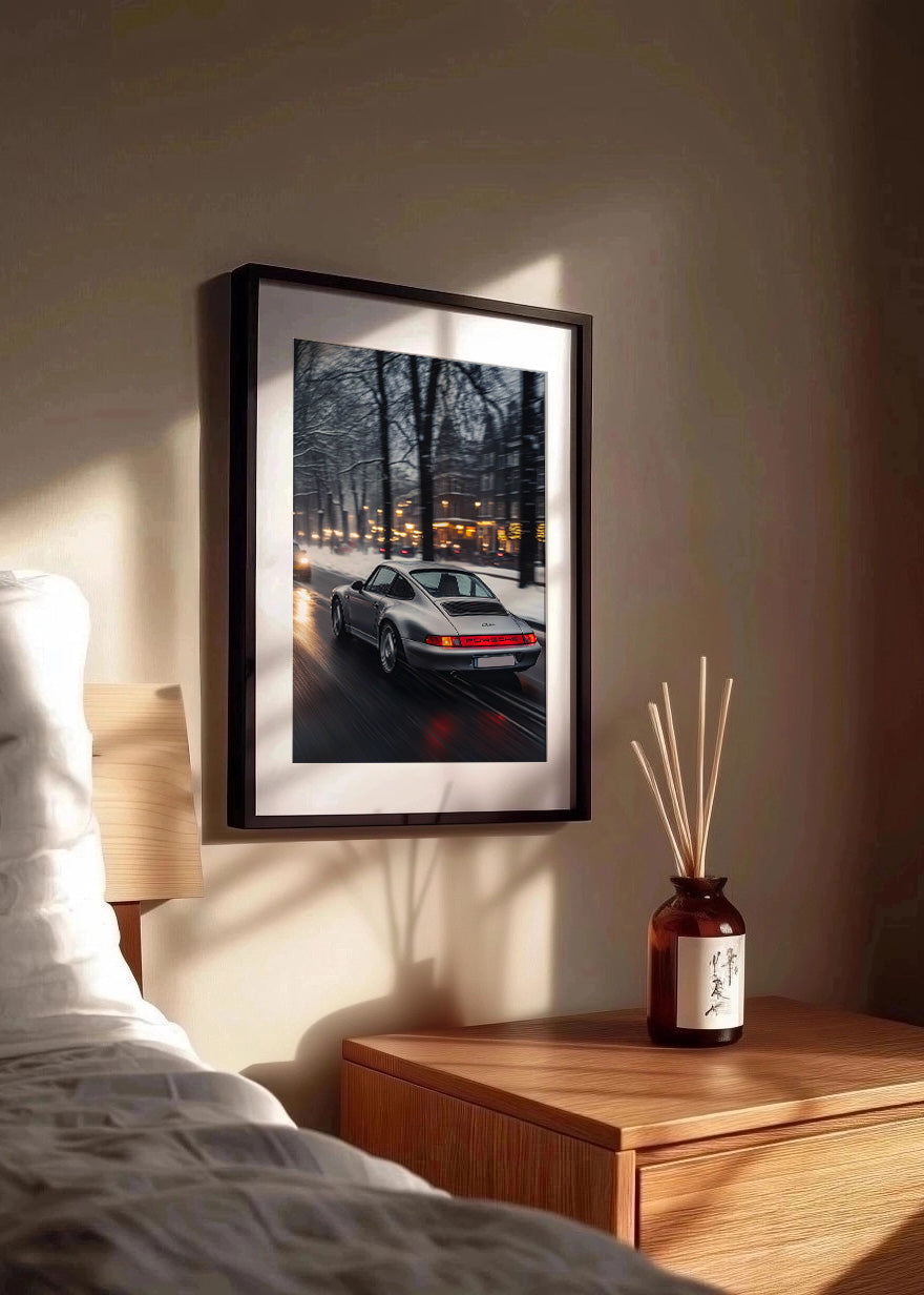 Cuadro ​Porche deportivo