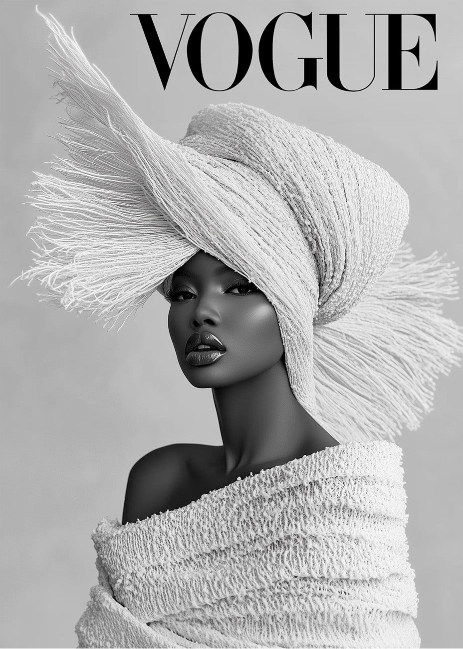 Cuadro ​Portada Vogue B&W